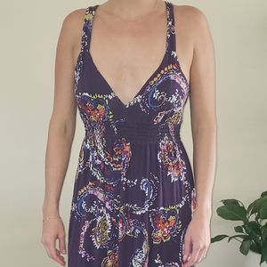 Express purple maxi dress, size small/ medium